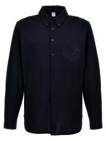 BERLUTI ベルルッティ ブルー Blue 'Scritto Pocket' shirt シャツ メンズ 春夏2024 R26JSL16002N40 【関税・送料無料】【ラッピング無料】 ju