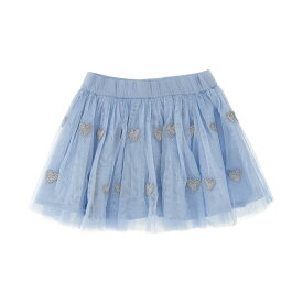 STELLA MCCARTNEY KIDS ステラ マッカートニー キッズ ブルー Light Blue Embroidery tulle skirt スカート ベビーガールズ 秋冬2023 TT7011Z1309602EM 【関税・送料無料】【ラッピング無料】 ju