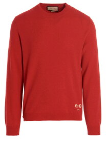 GUCCI グッチ レッド Red 'Horsebit' sweater ニットウェア メンズ 春夏2023 729487XKC0M6509 【関税・送料無料】【ラッピング無料】 ju