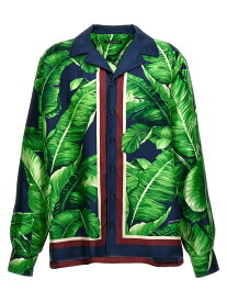 DOLCE&GABBANA ドルチェ&ガッバーナ グリーン Green 'Banano' shirt シャツ メンズ 春夏2024 G5IF1THI1QAH4005 【関税・送料無料】【ラッピング無料】 ju