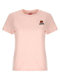 KENZO ケンゾー ピンク Pink Logo embroidery t-shirt Tシャツ レディース 春夏2024 FC62TS0124SO34 【関税・送料無料】【ラッピング無料】 ju