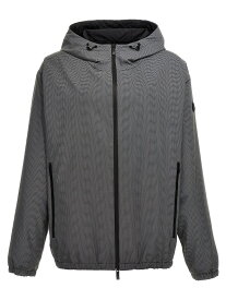 MONCLER モンクレール シルバー Silver 'Sautron' hooded jacket ジャケット メンズ 春夏2024 1A00112597KXS99 【関税・送料無料】【ラッピング無料】 ju