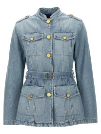 BALLY バリー ブルー Light Blue Denim jacket ジャケット レディース 春夏2024 WOU057CO276U527 【関税・送料無料】【ラッピング無料】 ju