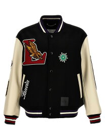 LANVIN ランバン ホワイト White/Black Varsity Lanvin x Future bomber jacket ジャケット メンズ 春夏2024 RMJA02355942P2410 【関税・送料無料】【ラッピング無料】 ju