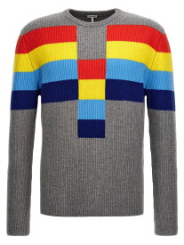 【楽天スーパーSALE!!100000円以上4000円OFFクーポン対象】 LOEWE ロエベ マルチカラー Multicolor Colorblock sweater トレーナー メンズ 春夏2024 H526Y14KH51584 【関税・送料無料】【ラッピング無料】 ju