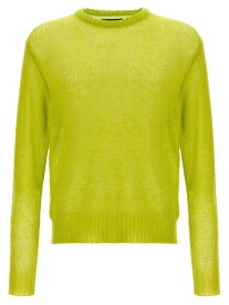 STUSSY ステューシー イエロー Yellow Loose sweater ニットウェア メンズ 春夏2024 117205LIME 【関税・送料無料】【ラッピング無料】 ju