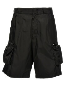 PRADA プラダ ブラック Black Cargo re-nylon bermuda shorts ショーツ メンズ 春夏2024 SPH393SOOO1WQ8F0002 【関税・送料無料】【ラッピング無料】 ju