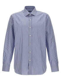 BARBA バルバ ブルー Light Blue Striped shirt シャツ メンズ 春夏2024 T1U12P01401060002 【関税・送料無料】【ラッピング無料】 ju