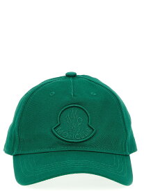 MONCLER モンクレール グリーン Green Logo embroidery cap 帽子 ボーイズ 春夏2024 3B000100U331845 【関税・送料無料】【ラッピング無料】 ju