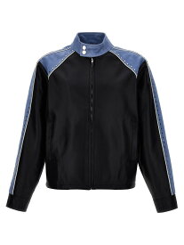 WALES BONNER ウェールズ ボナー ブルー Blue 'Marvel' jacket ジャケット メンズ 春夏2024 MS24LE02LE030450 【関税・送料無料】【ラッピング無料】 ju