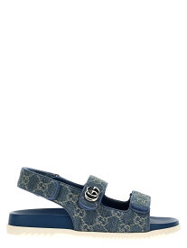 GUCCI グッチ ブルー Light Blue 'Moritz' sandals サンダル レディース 春夏2024 771575FACUO4646 【関税・送料無料】【ラッピング無料】 ju