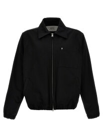 AMI PARIS アミ パリス ブラック Black 'Ami de Coeur' Jacket ジャケット メンズ 春夏2024 HJK053CO0009001 【関税・送料無料】【ラッピング無料】 ju