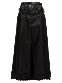 JUNYA WATANABE COMME DES GARCONS ジュンヤ ワタナベ コム デ ギャルソン ブラック Black Skirt insert pants パンツ レディース 春夏2024 JMP004S241 【関税・送料無料】【ラッピング無料】 ju