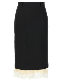 BALENCIAGA バレンシアガ ブラック Black Skirt 'Lingerie' スカート レディース 春夏2024 790575TKT051667 【関税・送料無料】【ラッピング無料】 ju