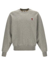 【5のつく日は全商品ポイント4倍】 AMI PARIS アミ パリス グレー Gray 'Ami De Coeur' sweatshirt トレーナー メンズ 春夏2024 BFUSW0057470951 【関税・送料無料】【ラッピング無料】 ju