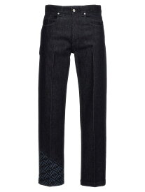 FENDI フェンディ ブルー Blue 'FF' jeans デニム メンズ 春夏2024 FLP288AQLUF0QA2 【関税・送料無料】【ラッピング無料】 ju