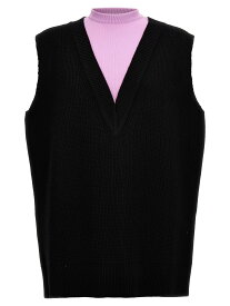 JIL SANDER ジル サンダー マルチカラー Multicolor Knit vest ベスト メンズ 春夏2024 J22FB0124J14689067 【関税・送料無料】【ラッピング無料】 ju