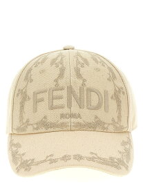 FENDI フェンディ ホワイト White 'Fendi Roma' cap 帽子 メンズ 春夏2024 FXQ969ARGLF1O6A 【関税・送料無料】【ラッピング無料】 ju