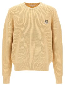 【楽天スーパーSALE!!50000円以上3000円OFFクーポン対象】 MAISON KITSUNE メゾン キツネ ベージュ Beige ニットウェア メンズ 春夏2024 MM00809KT1098P205 【関税・送料無料】【ラッピング無料】 ju