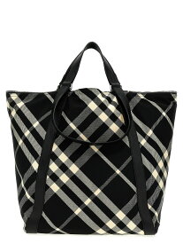 【本日5の付く日ポイント4倍!!】 BURBERRY バーバリー ホワイト White/Black Shopping Burberry Check トートバッグ メンズ 春夏2024 8086476BLACKCALICO 【関税・送料無料】【ラッピング無料】 ju