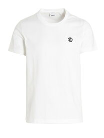 【本日5の付く日ポイント4倍!!】 BURBERRY バーバリー ホワイト White 'Parker' T-shirt Tシャツ メンズ 春夏2024 8084015WHITE 【関税・送料無料】【ラッピング無料】 ju