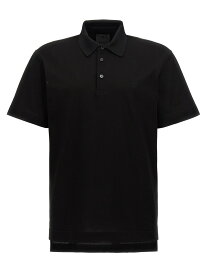 GIVENCHY ジバンシィ ブラック Black Logo embroidery polo shirt トップス メンズ 秋冬2024 BM71KR3YCD001 【関税・送料無料】【ラッピング無料】 ju