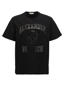 【5のつく日は全商品ポイント4倍】 ALEXANDER MCQUEEN アレキサンダー マックイーン ブラック Black Tシャツ メンズ 秋冬2024 759442QTAAW0548 【関税・送料無料】【ラッピング無料】 ju