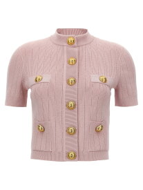 【楽天スーパーSALE!!200000円以上5000円OFFクーポン対象】 BALMAIN バルマン ピンク Pink ニットウェア レディース 秋冬2024 DF1KL023KB074CO 【関税・送料無料】【ラッピング無料】 ju