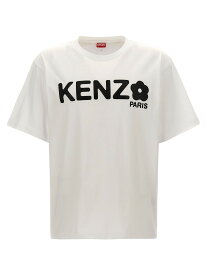 【毎月1日はエントリーでポイント3倍！】 KENZO ケンゾー ホワイト White/Black 'Boke 2.0' T-shirt Tシャツ メンズ 秋冬2024 FE65TS4724SG01 【関税・送料無料】【ラッピング無料】 ju