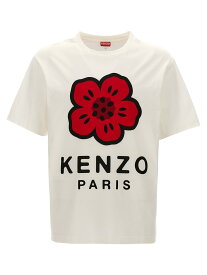 【毎月1日はエントリーでポイント3倍！】 KENZO ケンゾー ホワイト White 'stampa fiore' T-shirt Tシャツ メンズ 秋冬2024 FE65TS4754SO02 【関税・送料無料】【ラッピング無料】 ju