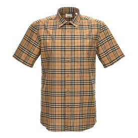 BURBERRY バーバリー ベージュ Beige Check shirt シャツ メンズ 春夏2024 8079589ARCHIVEBEIGE 【関税・送料無料】【ラッピング無料】 ju