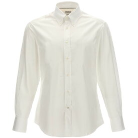 BRUNELLO CUCINELLI ブルネロ クチネリ ホワイト White Cotton shirt シャツ メンズ 春夏2024 M0UC41716C159 【関税・送料無料】【ラッピング無料】 ju