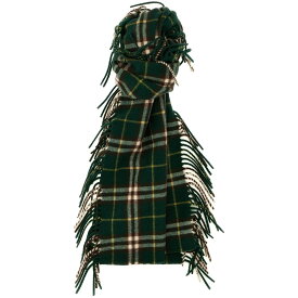 BURBERRY バーバリー グリーン Green Check scarf ファッション小物 メンズ 春夏2024 8079993IVY 【関税・送料無料】【ラッピング無料】 ju