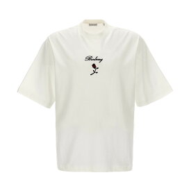 BURBERRY バーバリー ホワイト White Logo T-shirt Tシャツ メンズ 春夏2024 8083728RAIN 【関税・送料無料】【ラッピング無料】 ju