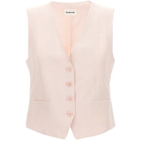 P.A.R.O.S.H. パロシュ ピンク Pink Single-breasted vest トップス レディース 春夏2024 D410028RAISA24085 【関税・送料無料】【ラッピング無料】 ju