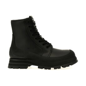 ALEXANDER MCQUEEN アレキサンダー マックイーン ブラック Black 'Wander' ankle boots ブーツ メンズ 春夏2024 777808WIEQ11000 【関税・送料無料】【ラッピング無料】 ju