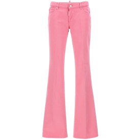 【本日5の付く日ポイント4倍!!】 DSQUARED2 ディースクエアード ピンク Pink 'Medium waist flare' jeans デニム レディース 春夏2024 S75LB0860S30811243 【関税・送料無料】【ラッピング無料】 ju