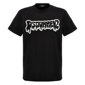 DSQUARED2 ディースクエアード ブラック Black Logo T-shirt Tシャツ メンズ 春夏2024 S74GD1221D20014900 【関税・送料無料】【ラッピング無料】 ju