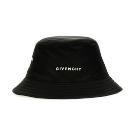 【15,000円以上ご購入で1,000円OFF！】 GIVENCHY ジバンシィ ブラック Black Logo bucket hat 帽子 メンズ 春夏2024 BPZ05BP0DM001 【関税・送料無料】【ラッピング無料】 ju