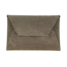 【本日5の付く日ポイント4倍!!】 BRUNELLO CUCINELLI ブルネロクチネリ グレー Gray Suede clutch クラッチバッグ レディース 春夏2024 MBDLD2493C8195 【関税・送料無料】【ラッピング無料】 ju