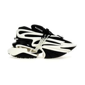 【楽天スーパーSALE!!100000円以上4000円OFFクーポン対象】 BALMAIN バルマン ホワイト White/Black 'Unicorn' sneakers スニーカー メンズ 秋冬2023 BM1VJ309KNOCEAB 【関税・送料無料】【ラッピング無料】 ju