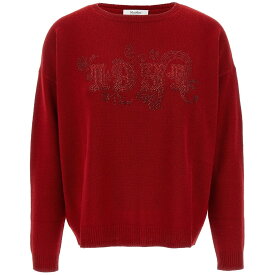 MAX MARA マックス マーラ レッド Red 'Nias' sweater ニットウェア レディース 春夏2024 NIAS016 【関税・送料無料】【ラッピング無料】 ju