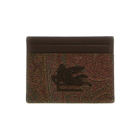 【本日0の付く日ポイント4倍!!】 ETRO エトロ ブラウン Brown Paisley card holder 財布 メンズ 春夏2024 MP2E0001AA012M0019 【関税・送料無料】【ラッピング無料】 ju