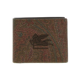 【本日0の付く日ポイント4倍!!】 ETRO エトロ ブラウン Brown Paisley wallet 財布 メンズ 春夏2024 MP2D0001AA012M0019 【関税・送料無料】【ラッピング無料】 ju