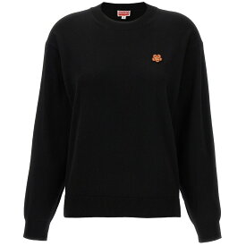 KENZO ケンゾー ブラック Black 'Boke crest' sweater ニットウェア レディース 春夏2024 FE52PU3813LB99J 【関税・送料無料】【ラッピング無料】 ju