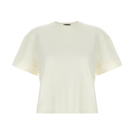 【楽天スーパーSALE!!15000円以上1000円OFFクーポン対象】 THEORY セオリー ホワイト White Pique cotton top トップス レディース 春夏2024 N1124501C05 【関税・送料無料】【ラッピング無料】 ju