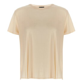 【本日5の付く日ポイント4倍!!】 TOM FORD トム フォード ベージュ Beige Silk t-shirt Tシャツ レディース 春夏2024 TSJ567JEX078AW016 【関税・送料無料】【ラッピング無料】 ju