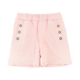 BALMAIN バルマン ピンク Pink Logo buttons shorts パンツ ガールズ 春夏2024 BU6A59Z0001540AG 【関税・送料無料】【ラッピング無料】 ju
