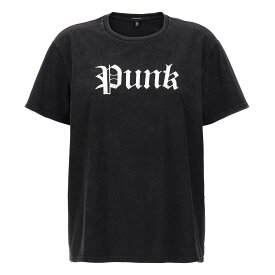 【0の付く日ポイント4倍】 R13 アール サーティーン ブラック Black 'Punk boy' T-shirt Tシャツ レディース 春夏2024 R13WK001K106AK106A 【関税・送料無料】【ラッピング無料】 ju
