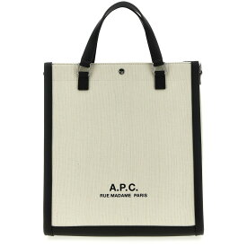 A.P.C アー ペー セー ホワイト White/Black 'Camille 2.0' shopping bag トートバッグ レディース 春夏2024 COEYOM61772LZZ 【関税・送料無料】【ラッピング無料】 ju